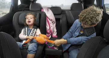 Backseat Battles Kids Driving Their Parents to Distraction and Danger on the Roads, Nissan Reveals