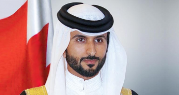 His Highness Shaikh Nasser in Bahrain