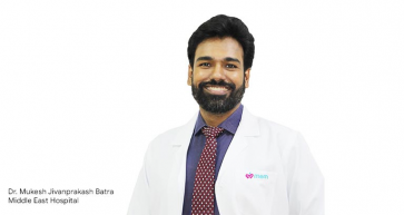 Dr. Mukesh Jivanprakash Batra of the Middle East Hospital 