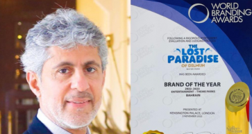 World Branding Awards honors Bahrain’s Lost Paradise of Dilmun waterpark