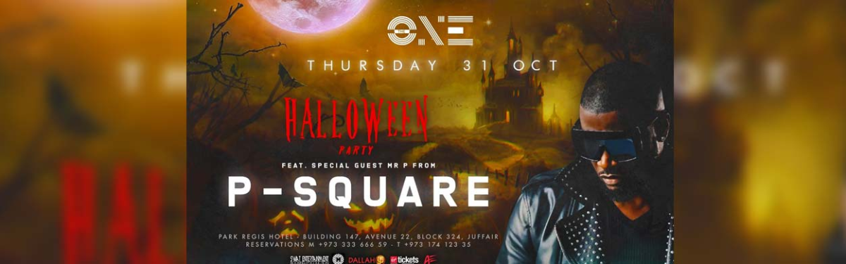 Halloween with P-Square at one club bahrain
