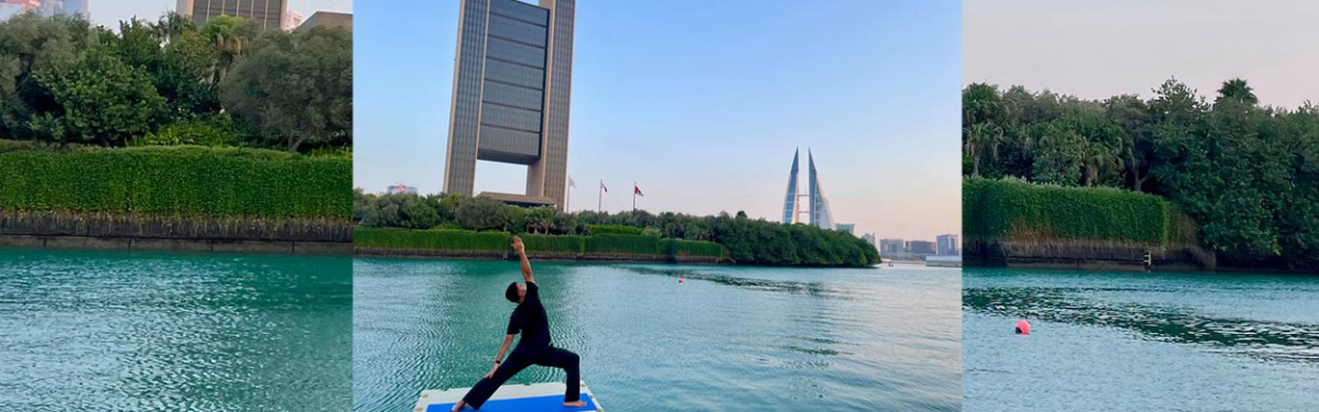 Full Moon Yoga at Four Seasons Hotel Bahrain Bay