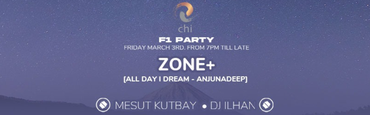 F1 PARTY WITH ZONE+