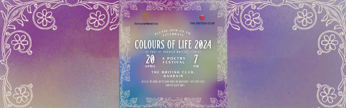 Colours of Life 2024 Poetry Event